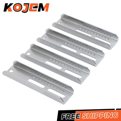 Solidspare (4)10" Boat Trailer Swivel Top Bunk Board Bracket Bolster Adjustable Bracket Kit