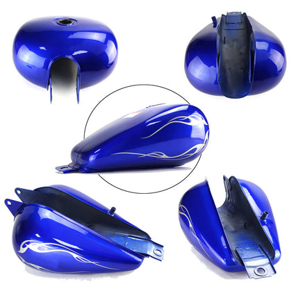 Solidspare Motorcycle CMX250C Blue  3.4 Gallons Fuel Gas Tank For Honda Rebel 250 1985-16