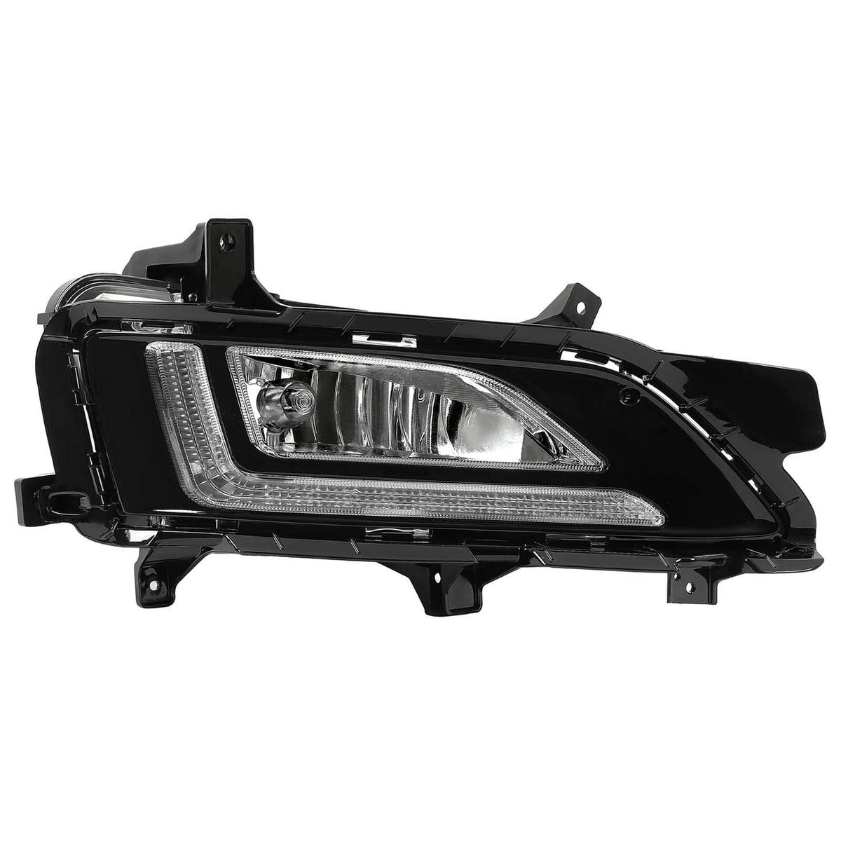 Solid Spare Pair LED&DRL Fog Lights Bumper Lamps LH&RH w/Bulbs For Hyundai Tucson 2019-2021