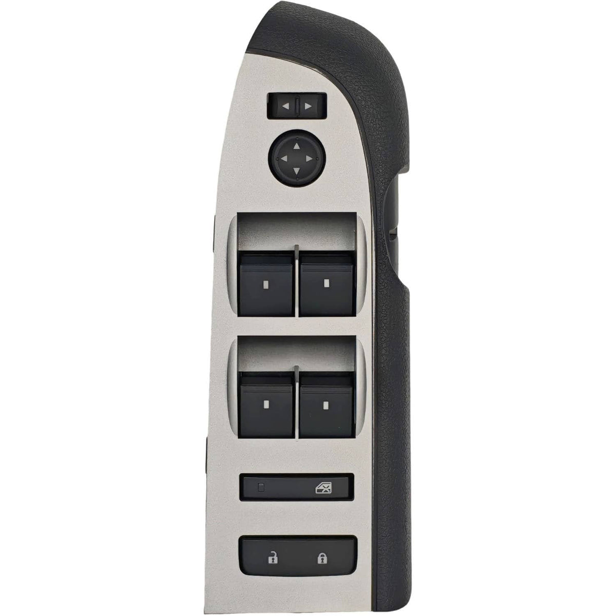 Solid Spare Window Master Switch 22968506 Bezel Mirror & Lock for GMC Sierra 2010-2013 3500