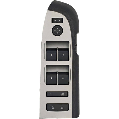 Solid Spare Window Master Switch 22968506 Bezel Mirror & Lock for GMC Sierra 2010-2013 3500