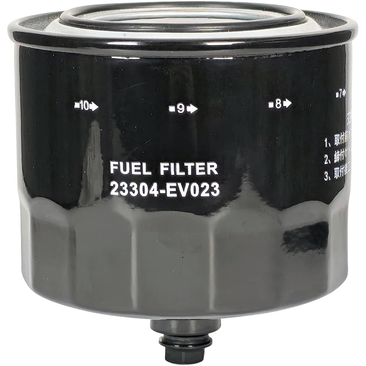 Solid Spare Fuel Filter 23304-EV023 for Hino 338 Series 2022-2022 L6 6.7L 6700CC 409CID