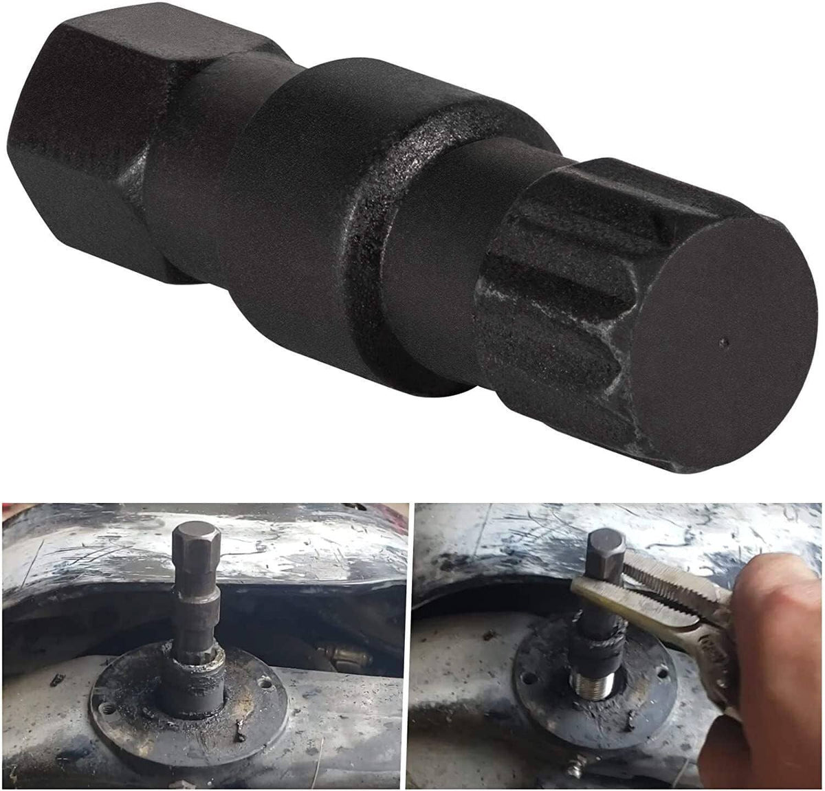 Solid Spare Hinge Pin Tool for Mercruiser Gimbal Housing Pivot Pin replaces 18-9861 91-78310
