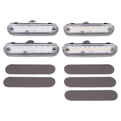 Solid Spare LED Front Rear Side Marker Lights Clear For Mazda Miata 1990-1997 MX-5 1999-2005