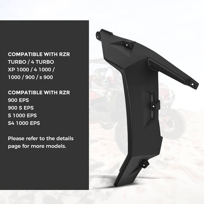 Solidspare 8.5" XXL Front Full Mud Flaps for 2014-2023 RZR XP 1000 /TURBO /XP 4 1000/900 S