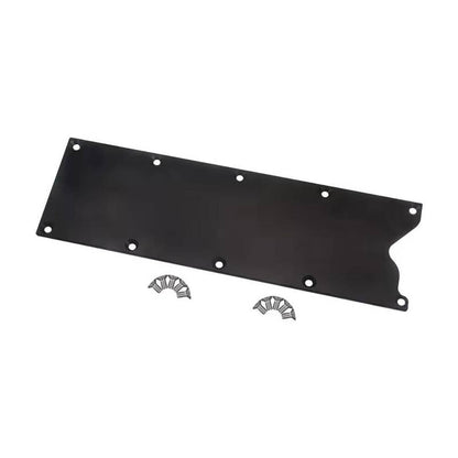 Solidspare For LS Gen 3 Billet LS1 LS2 LS3 LS7 Valley Pan Cover Plate (Knock Sensor Delete)