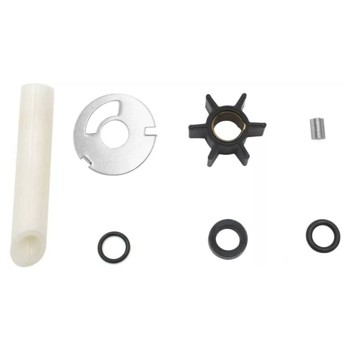 Solid Spare For Mercury Outboards 4 4.5 7.5 9.8 HP Water Pump Impeller Repair Kit 47-39074