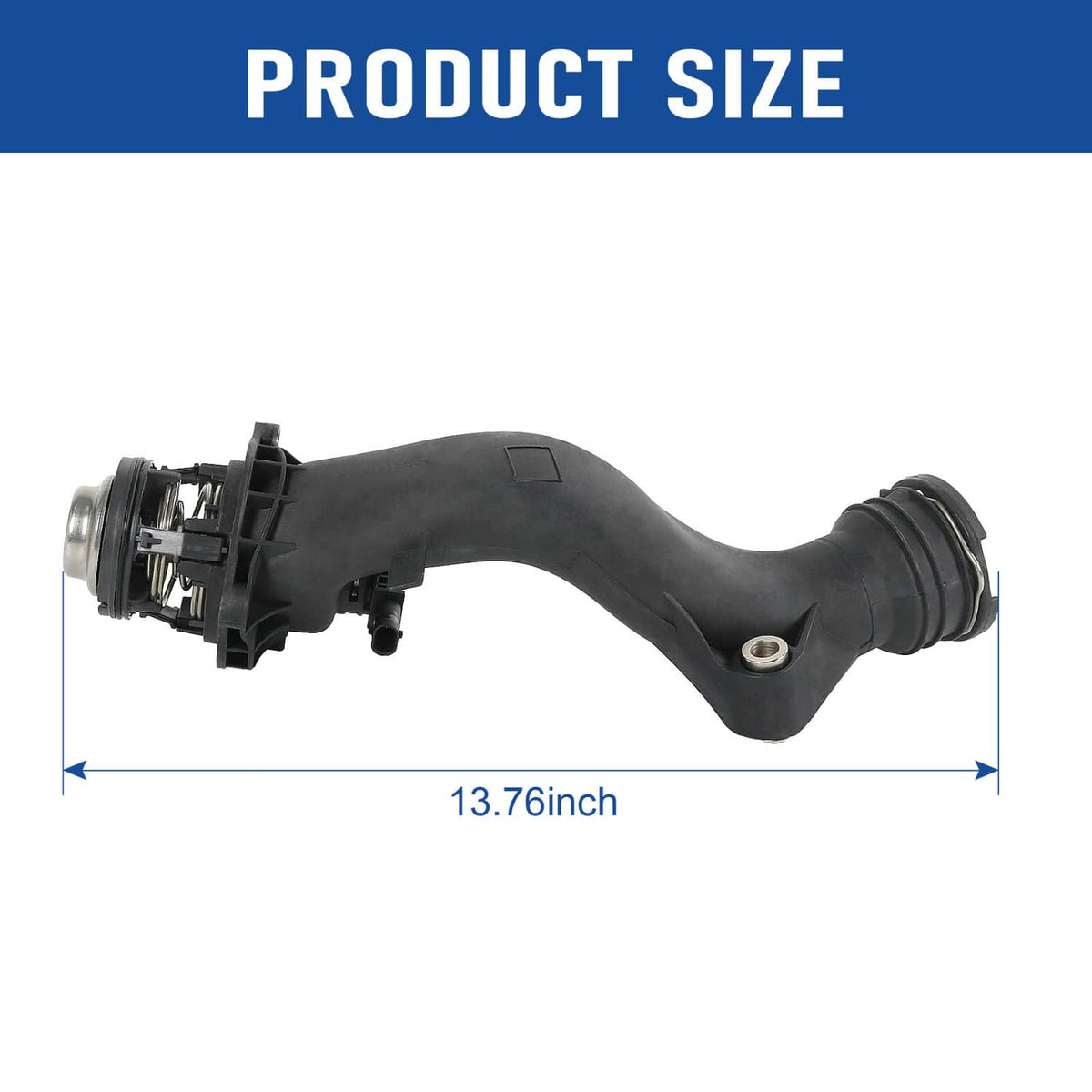 Solidspare Engine Coolant Thermostat Housing Fit Mercedes CLS550 GL450 CL550 2782000815