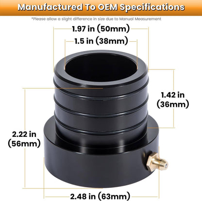 Solid Spare Black Front Inner Outer Axle Tube Seal Kit MG21103 for Jeep Wrangler YJ JK TJ