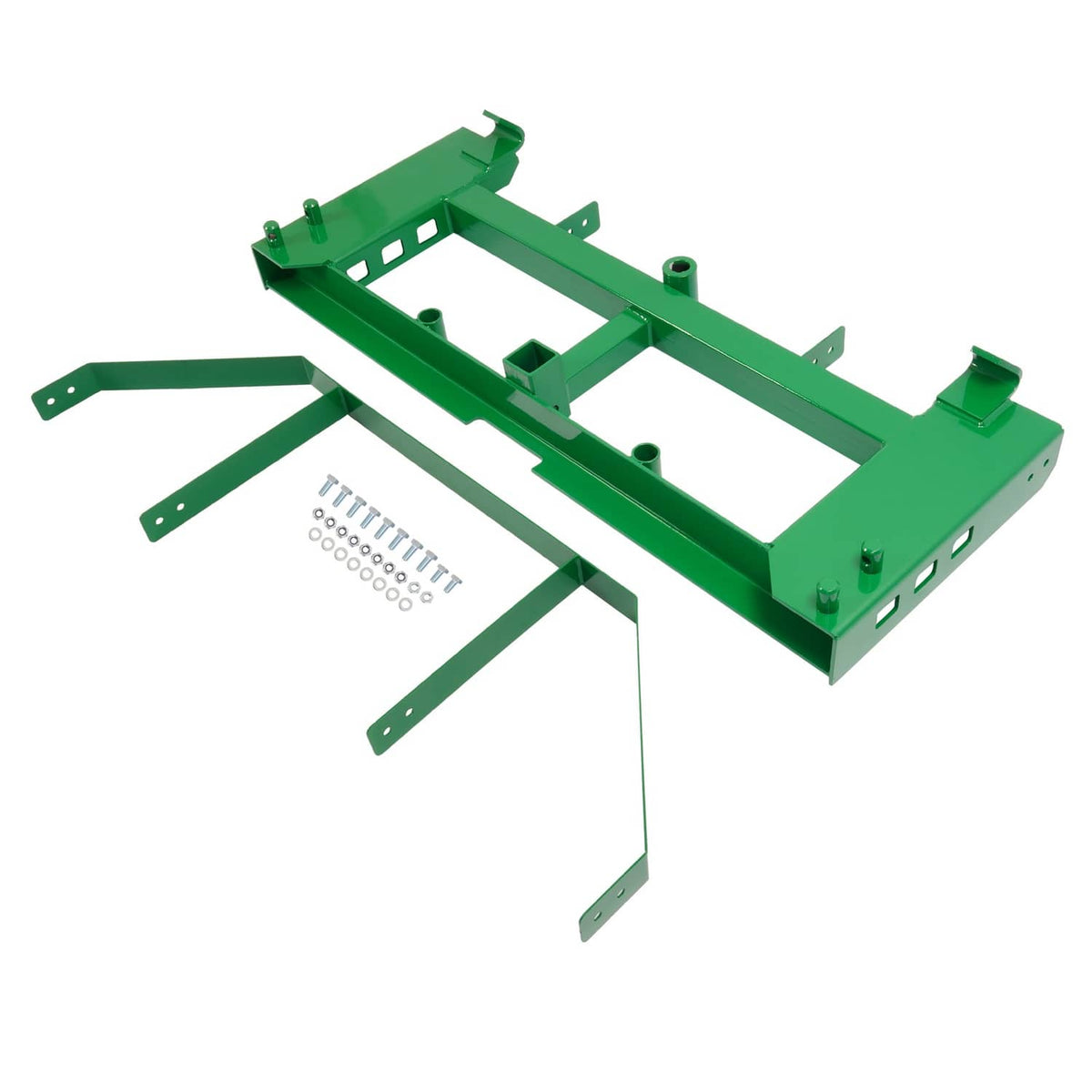 Solidspare 4000lbs Pallet Fork Frame For John Deere Loader Skid Steer For 2" Receiver Hitch