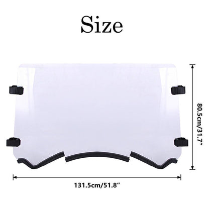 Solidspare Scratch-Resistant Full Windshield For 2013-2018 Can Am Maverick 1000R/ Max 1000R
