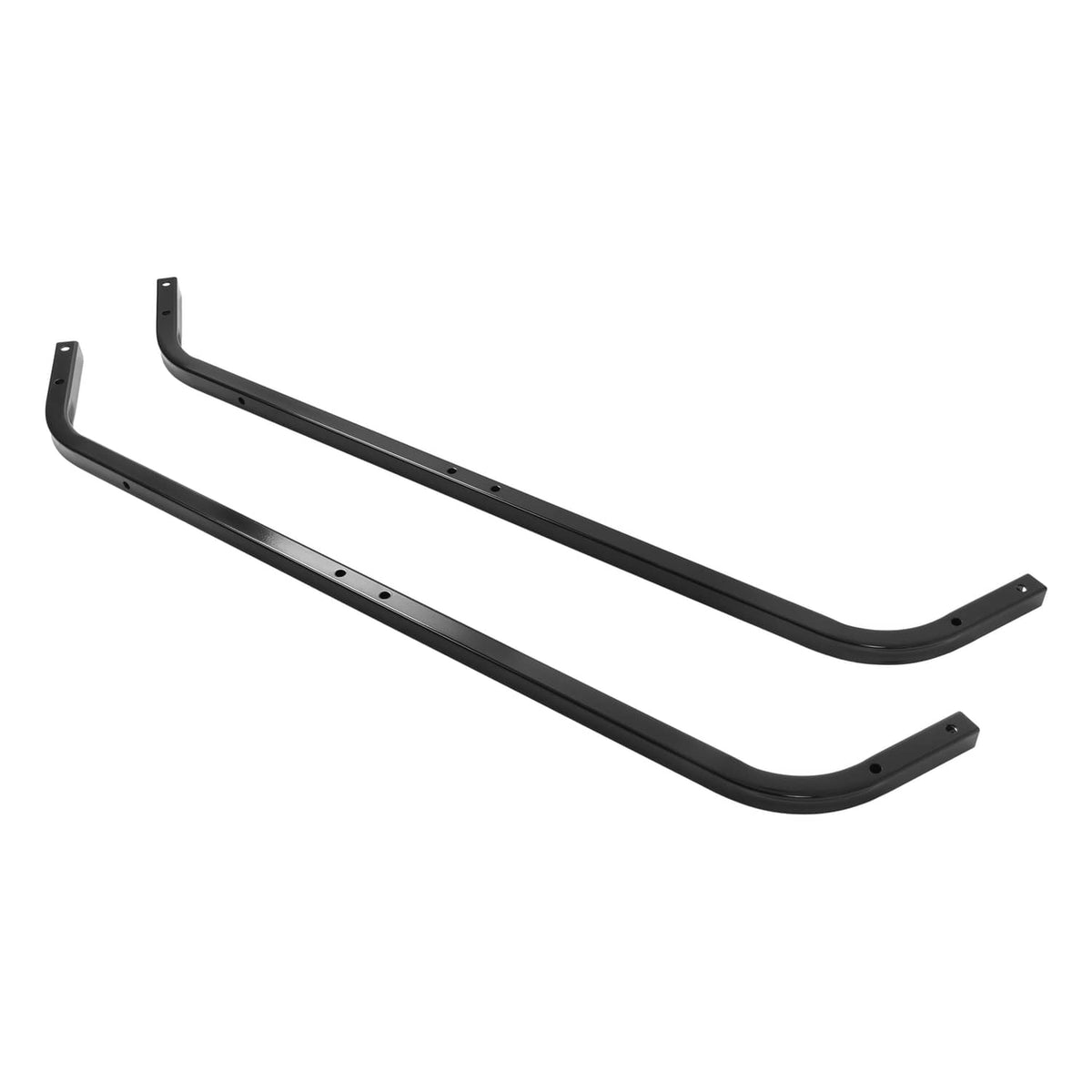 Solidspare Black Golf Cart Steel Front Roof Support Strut Kit For Advanced EV For ICON