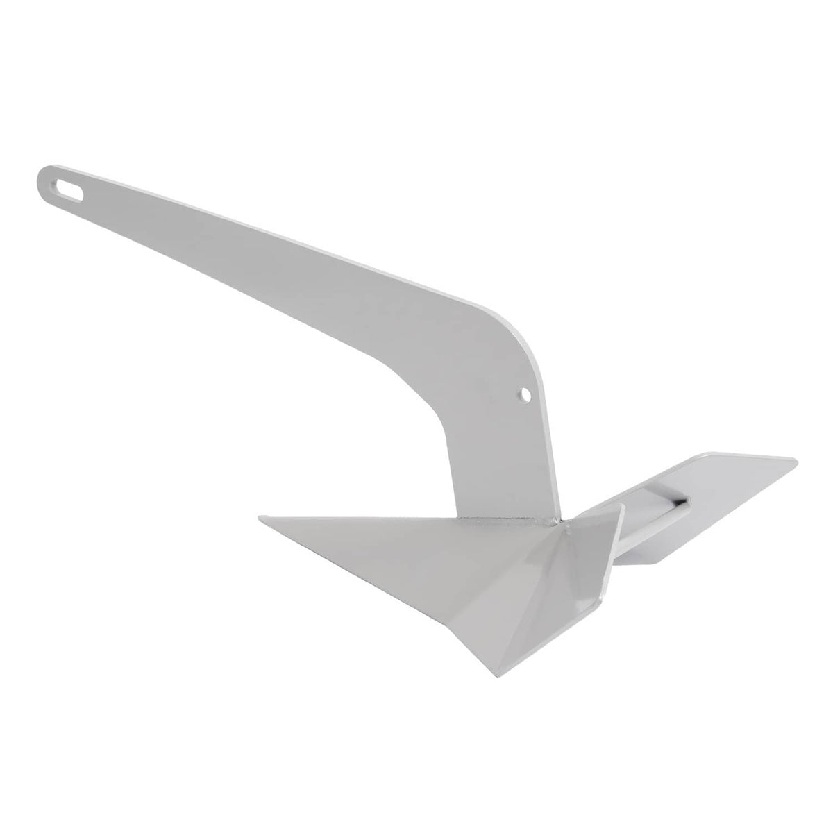 Solidspare Boat Triangular Anchor 35lbs Delta Style Wing Anchor Heavy Duty Steel Anchor