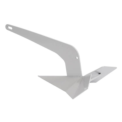 Solidspare Boat Triangular Anchor 35lbs Delta Style Wing Anchor Heavy Duty Steel Anchor