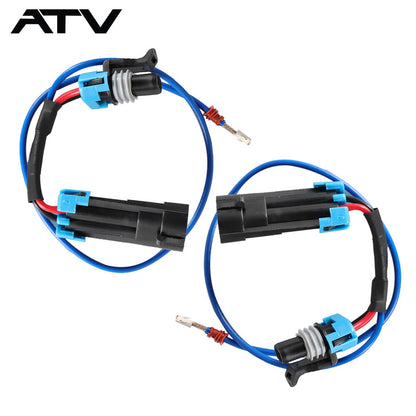 Solidspare Eyebrow Wiring Harness Fang Lights for Polaris RZR Trail S 900 1000 XP 2019-2021