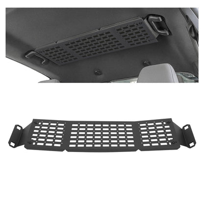 Solid Spare Molle Panel Roof Rack Top Organizer For Toyota Tacoma 3rd Gen Double Cab 16-2023