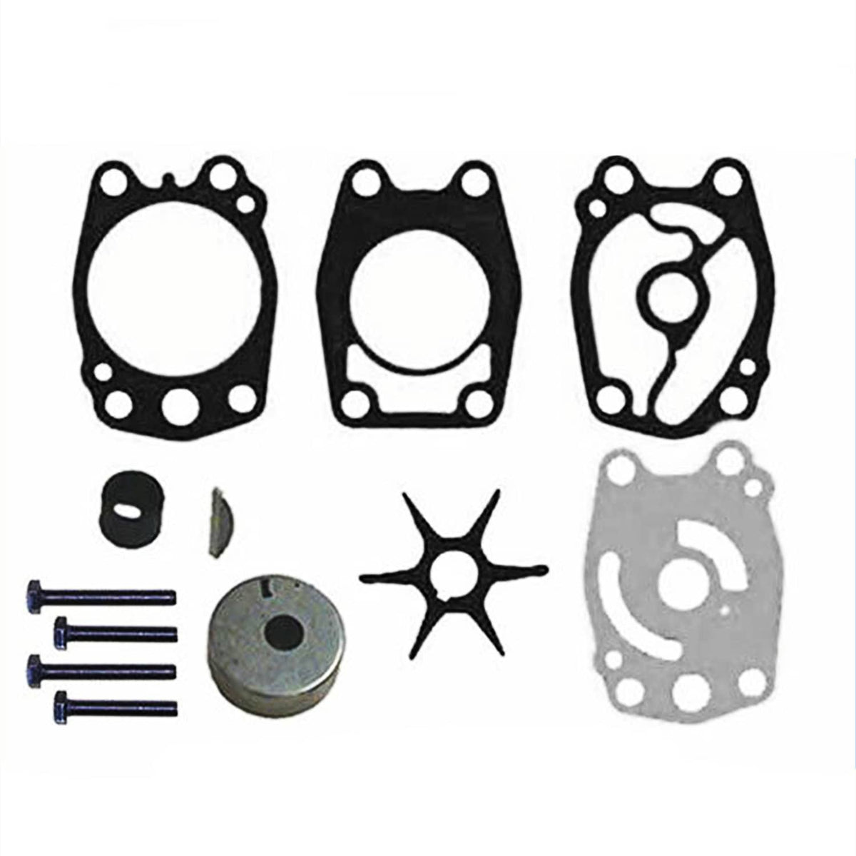 Solid Spare For Yamaha 40 HP Water Pump Service Kit 725-412, 18-3374, 18-3397, 679-W0078-00