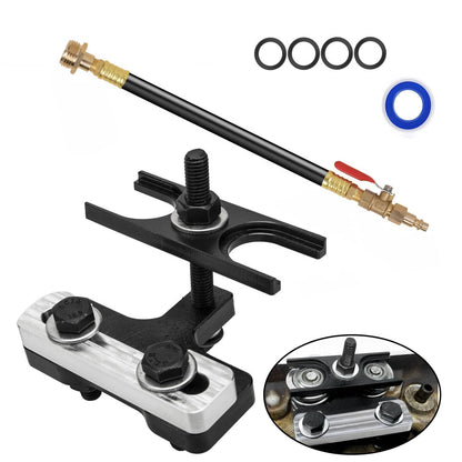 Solidspare LS Engine Valve Spring Compressor Tool & Air Holding Hose For GM LS1 LS3 LS2 LS6