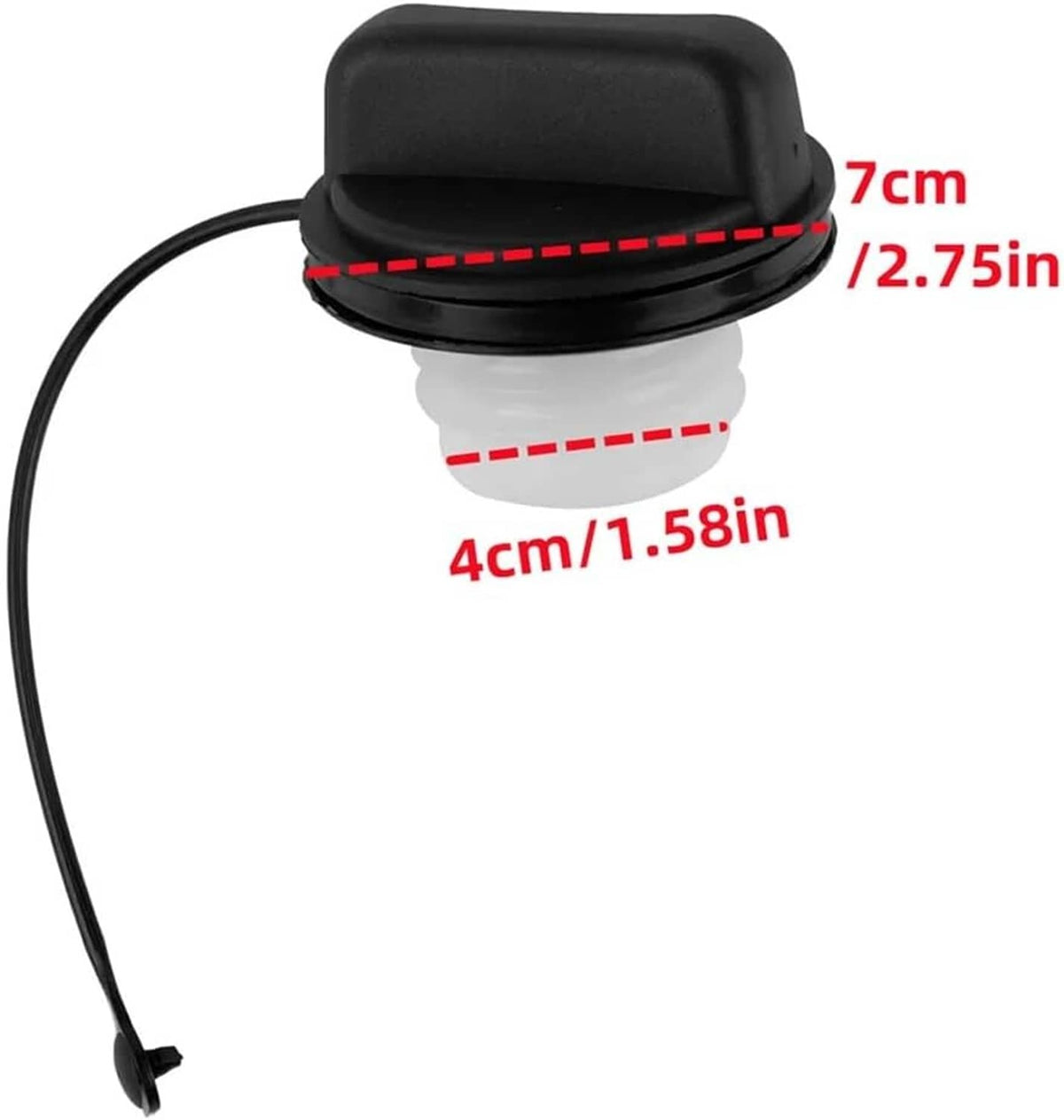 Solid Spare For 2003-2012 Nissan Altima Quest Murano Fuel Tank Gas Cap 17251-ZX60A New