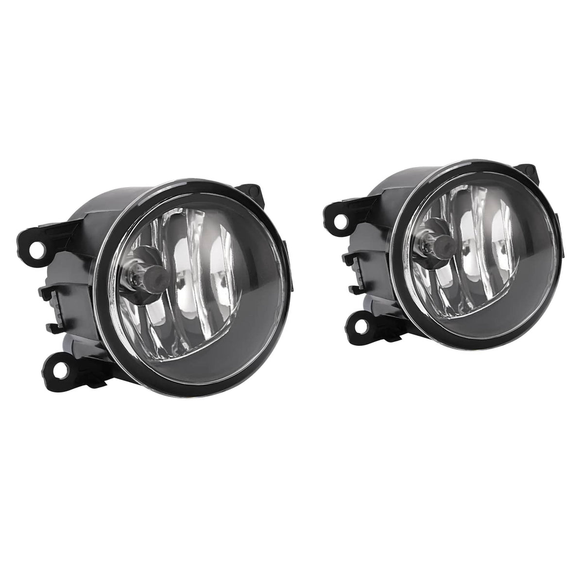 Solid Spare For Honda Pilot 2012-2015 Clear Lens Fog Lights Bumper Lamps w/Bulbs LH+RH 12-15