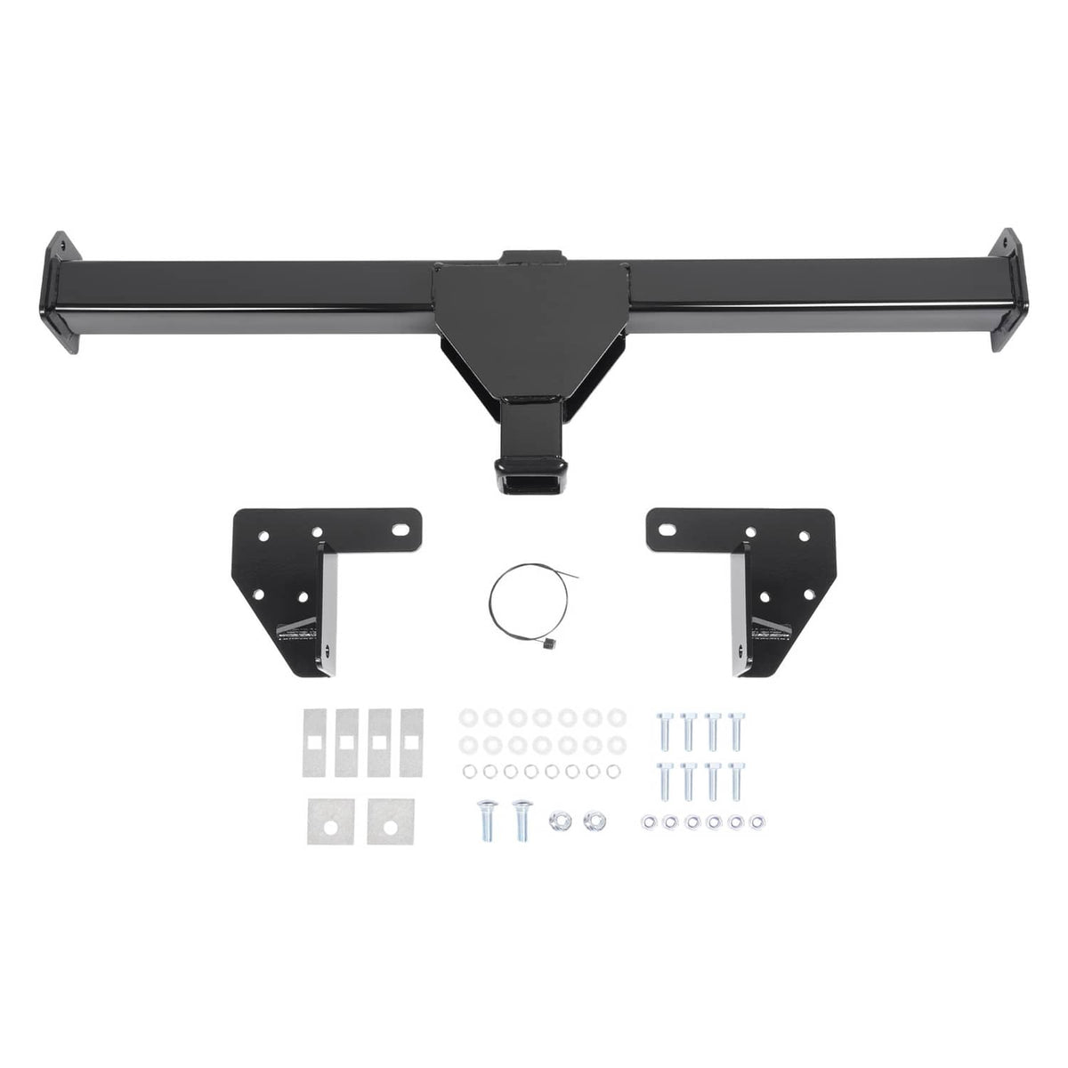 Solid Spare Class 3 Front Mount Trailer Hitch 2" For Dodge Ram 1500 2500 3500 2003-2009