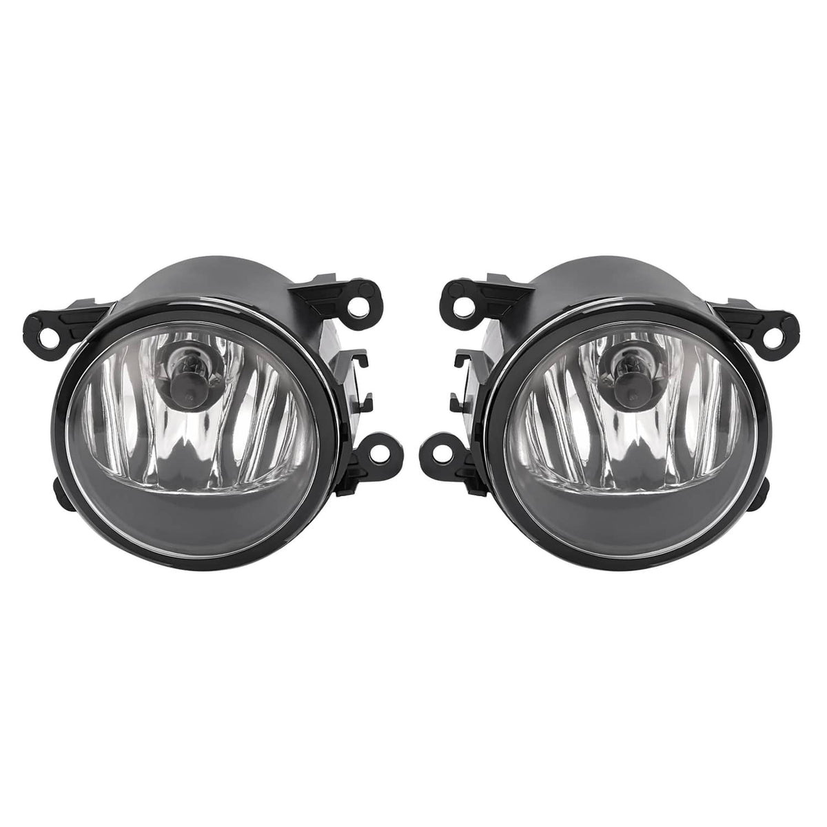 Solid Spare For Honda Pilot 2012-2015 Clear Lens Fog Lights Bumper Lamps w/Bulbs LH+RH 12-15