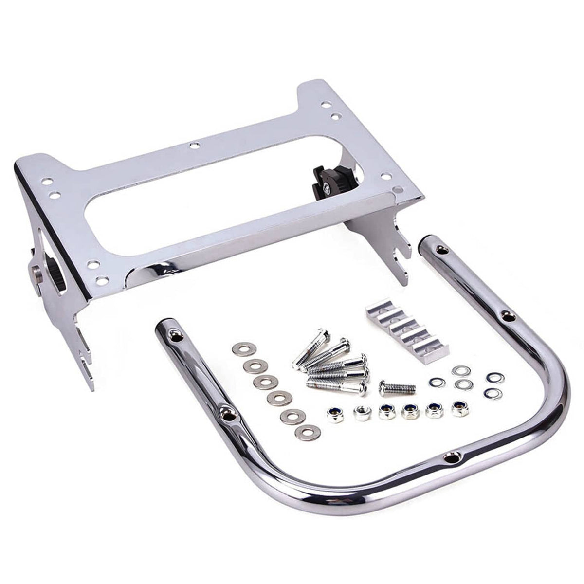 Solidspare For Harley Touring Road King Glide Two-up Tour Pack Rack Mount + Docking Kit US