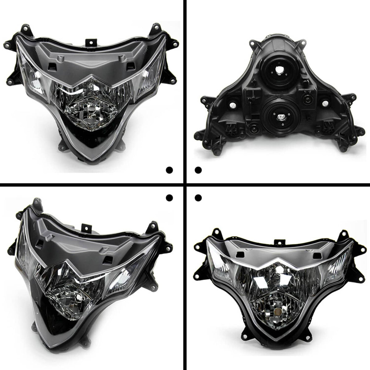 Solidspare Motorcycle Front Headlight Head Lamp For Suzuki GSXR1000 GSX-R1000 2009-2016 K9