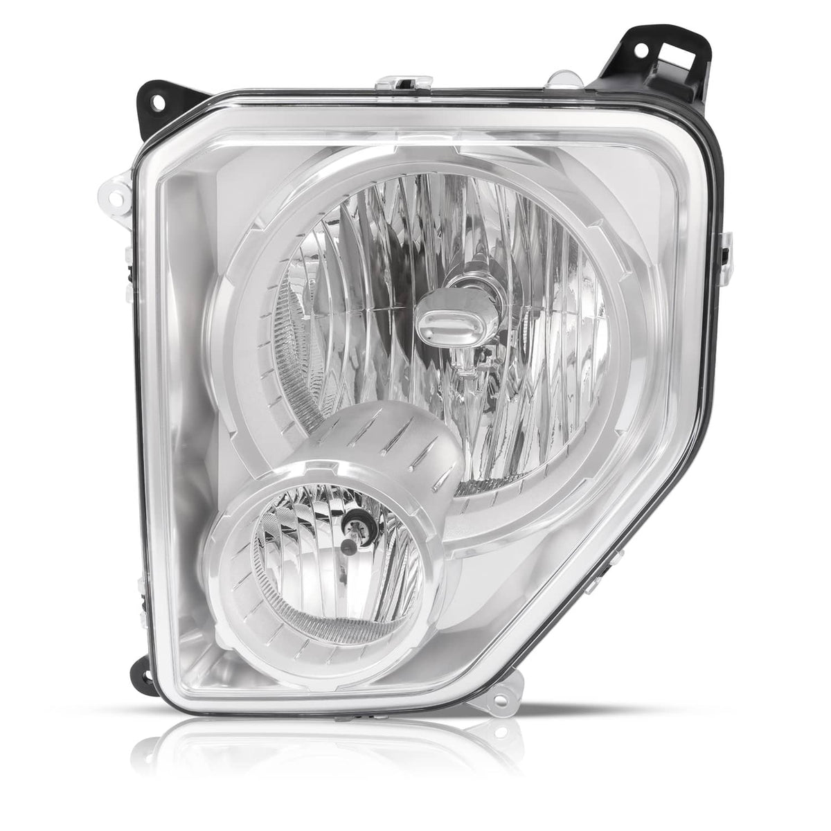 Solid Spare Headlight Lamp Driver Side W/Fog Light For JEEP Liberty 2008-2012 #CH2502196 LH