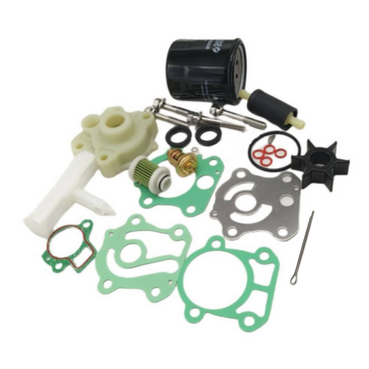 Solid Spare Yamaha 4-Str FT50G FT50J FT60D FT60G Outboard Maintenance Kit w/ Oil Fuel Filter