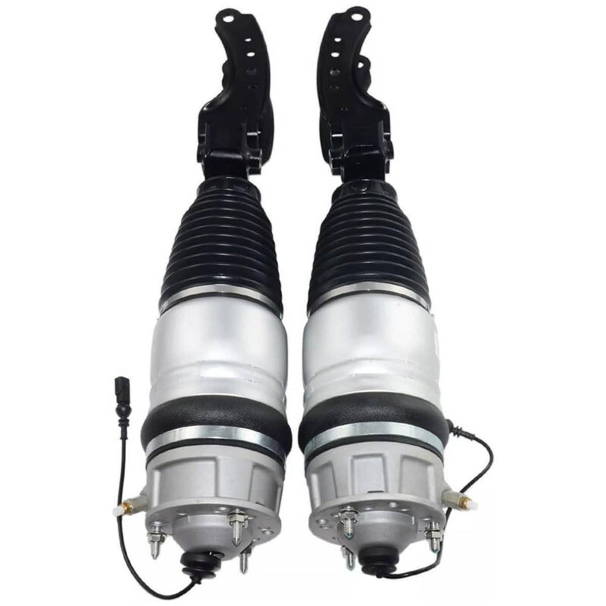 Solidspare 2xFront Left Right Air Suspension Shock Struts For 2011-2018 Porsche Cayenne 92A