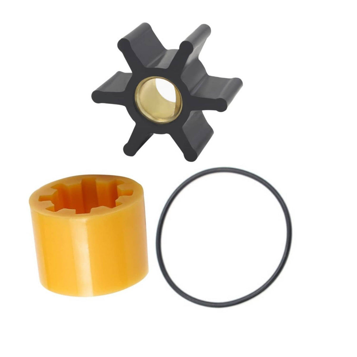 Solid Spare Kohler Impeller Kit 359978 & Sleeve 359448 Fits 4EF 5E 6EF 7.3E Kohler Generator