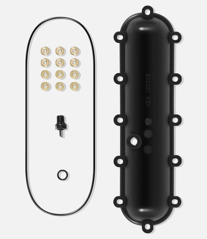Solid Spare Replacement Return Header for Raypak 206A - 407A with Seal & Flange Nut Kit