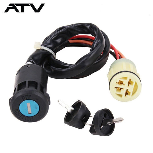 Solidspare Ignition Switch Key For Honda Rancher TRX350 400 650 Foreman TRX450 500 ATV
