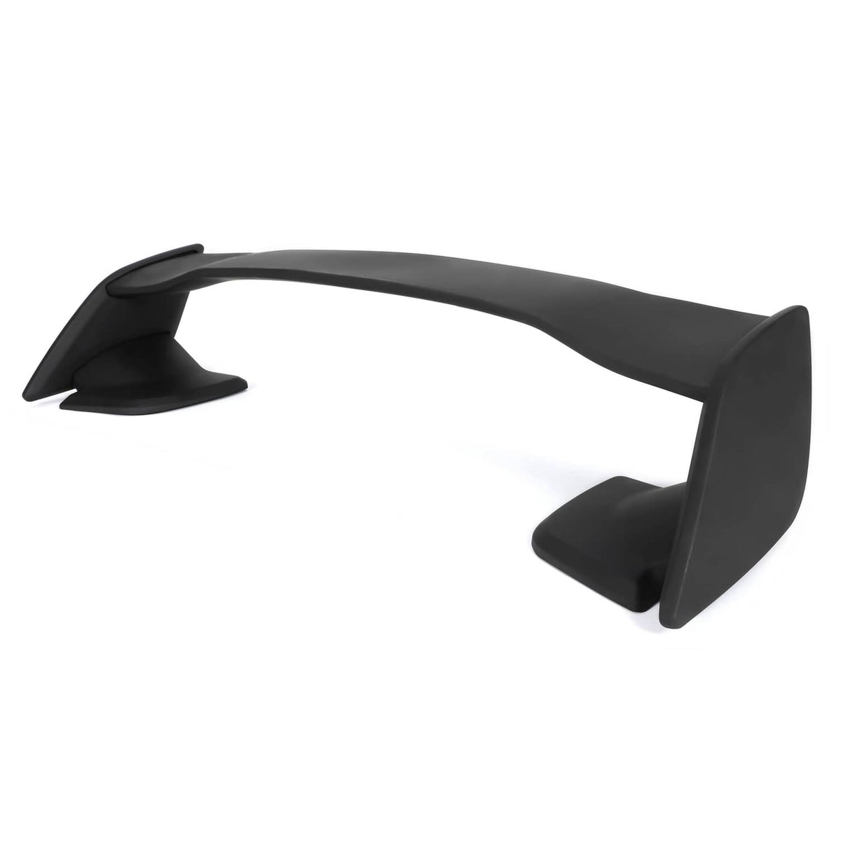 Solid Spare Rear Trunk Spoiler Wing JDM Style Matte Black For Subaru WRX STI 2015-2021 2018