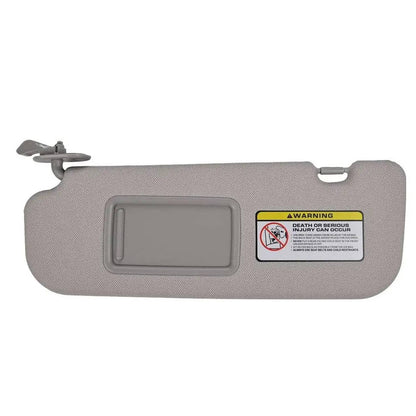 Solidspare Grey Sun Visor Makeup Mirror Left-Driver Side For 2011-2016 Hyundai Elantra MD