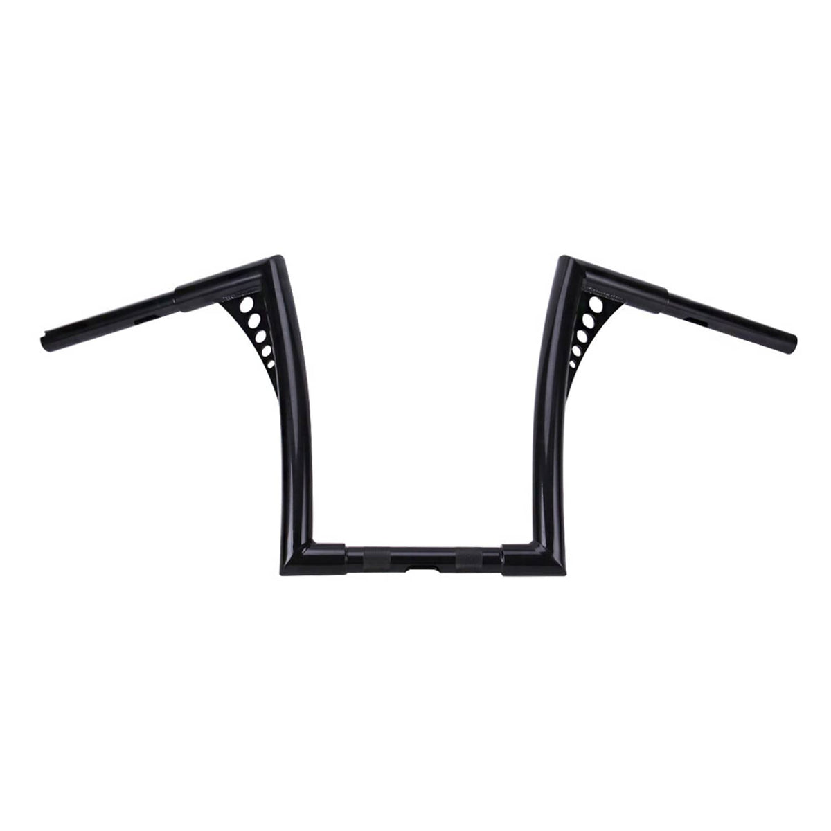 Solidspare For Harley FLST FXST 883 1200 XL Black 14" Handlebar Ape Hangers Bar 1.25'' Fat