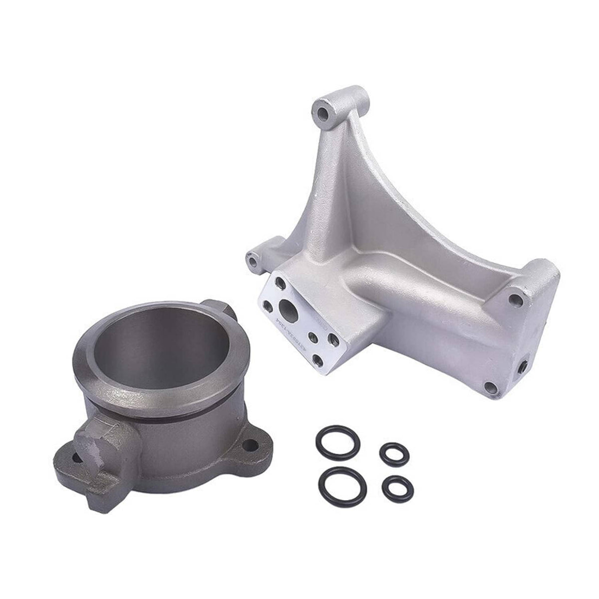 Solidspare Non EBPV Turbo Pedestal & Exhaust Housing for 94-97 Ford 7.3L Powerstroke Diesel