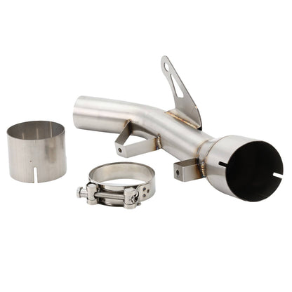 Solidspare Exhaust Pipe For Z900 17-25 Stainless Steel Mid Slip On Exhaust Middle Link Pipe