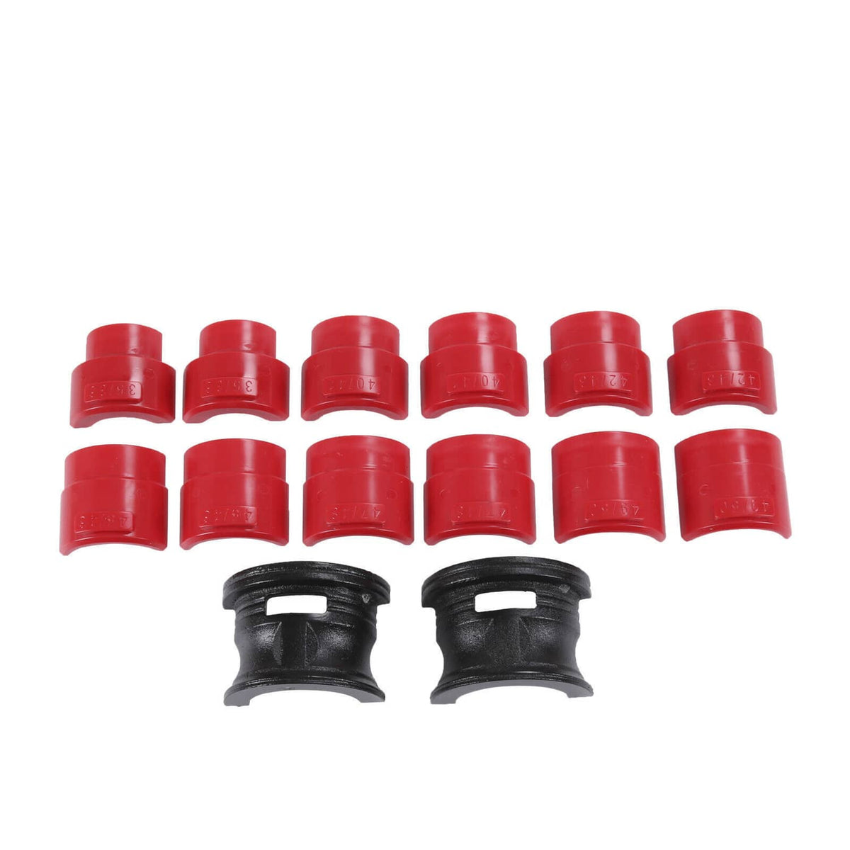 Solidspare Motorcycle Bike Fork Seal Installer Driver Universal Tool Kit 35mm-50mm 14PCS