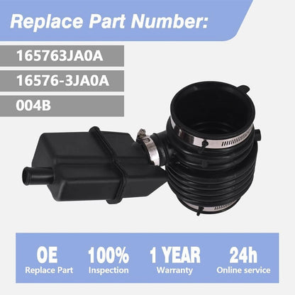 Solidspare Engine Air Intake Duct Hose For 2013-2016 Nissan Pathfinder 3.5L 16576-3JA0A