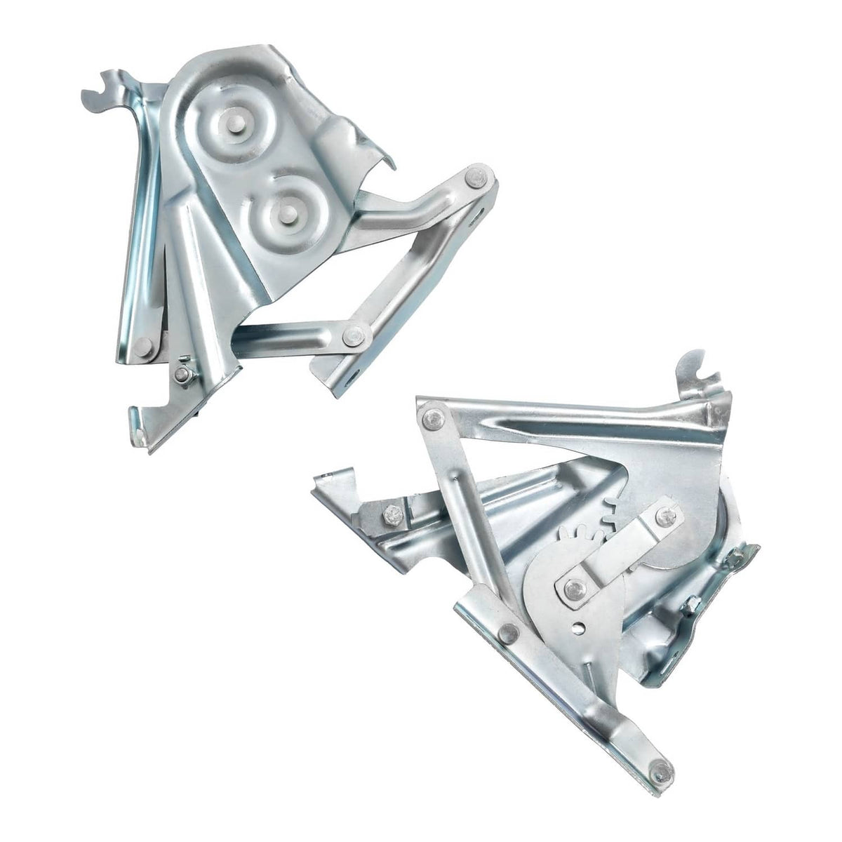 Solid Spare Hood Hinge Set For 1957 Chevrolet Bel Air Nomad Two-Ten One-Fifty Steel LH&RH