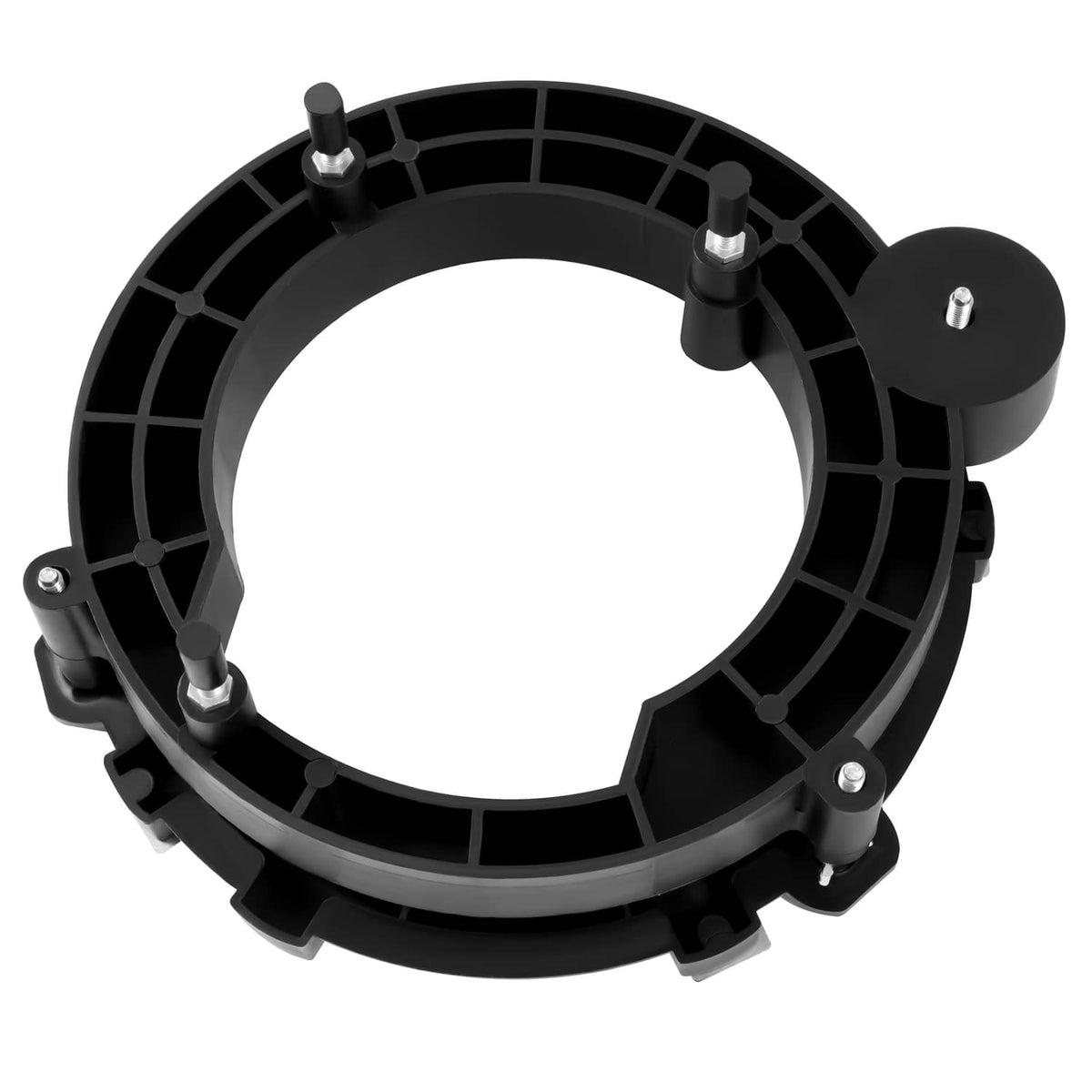 Solid Spare Headlight HeadLamp Bulb Mount Bracket Bucket Front Right For 97-06 Jeep Wrangler