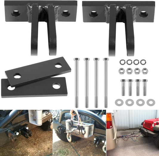 Solid Spare For Blue Ox BX88230 Bolt-On Adapter Class III Universal BX Tab Tow Bar BasePlate