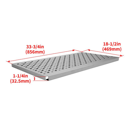 Solid Spare Universal 19"x34" Semi-Truck Deck Plate For Freightliner Peterbilt Kenworth