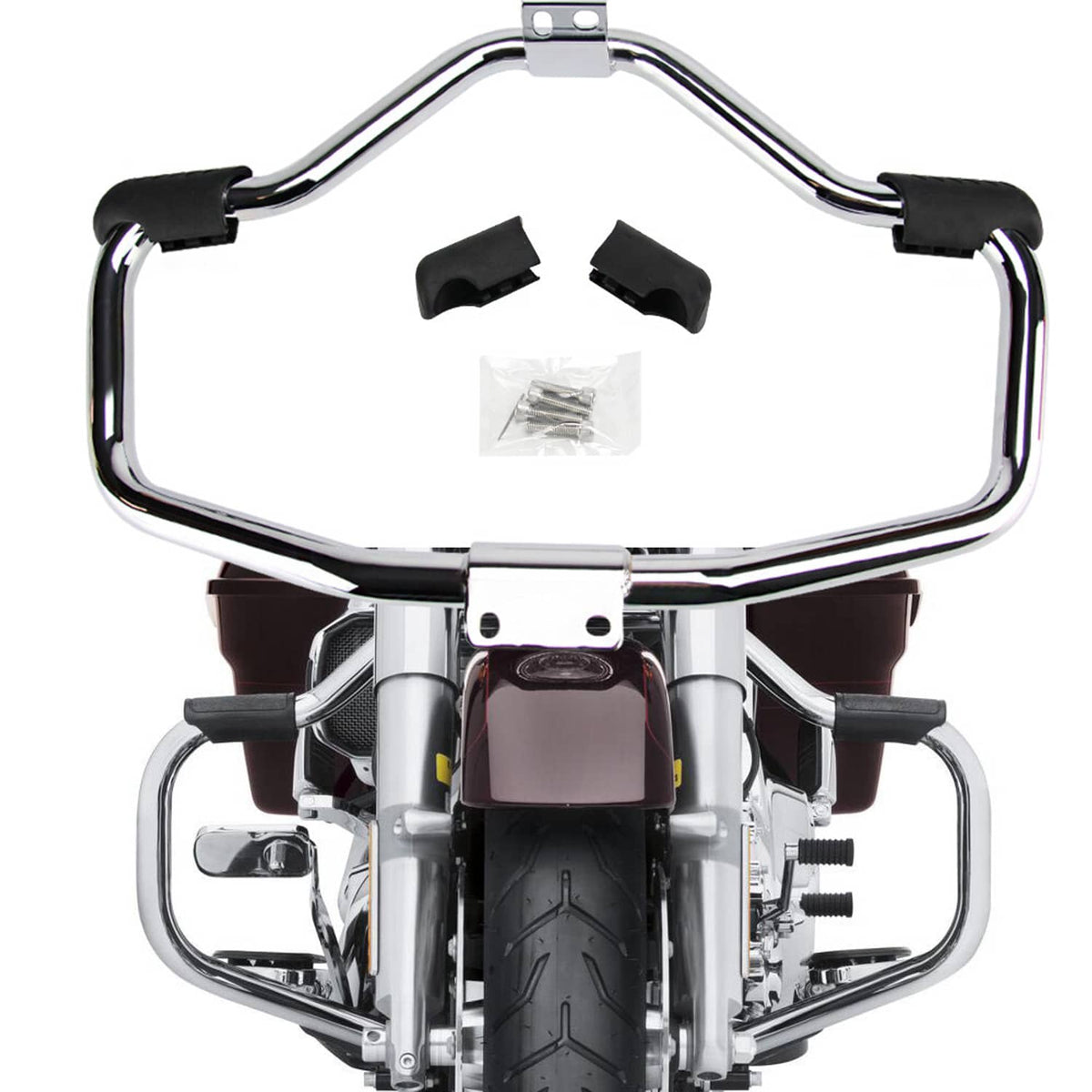 Solidspare 1 1/4 inch Engine Guard Highway Crash Bar For Harley Sportster Iron 1200 883 XL
