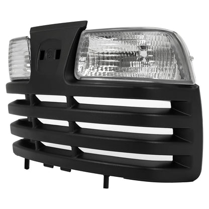 Solidspare Grille Headlight Kit For John Deere X Series Lawn Mower #AM129766 AM135617
