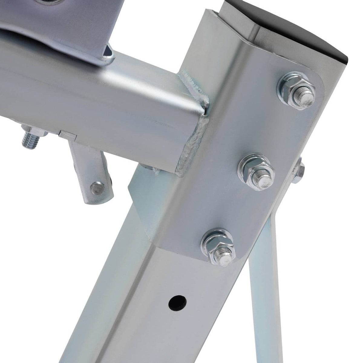 Solidspare Adjustable Sturdy Steel For Heavy Capacity Winch Stand 1400lbs Winch Galvanized