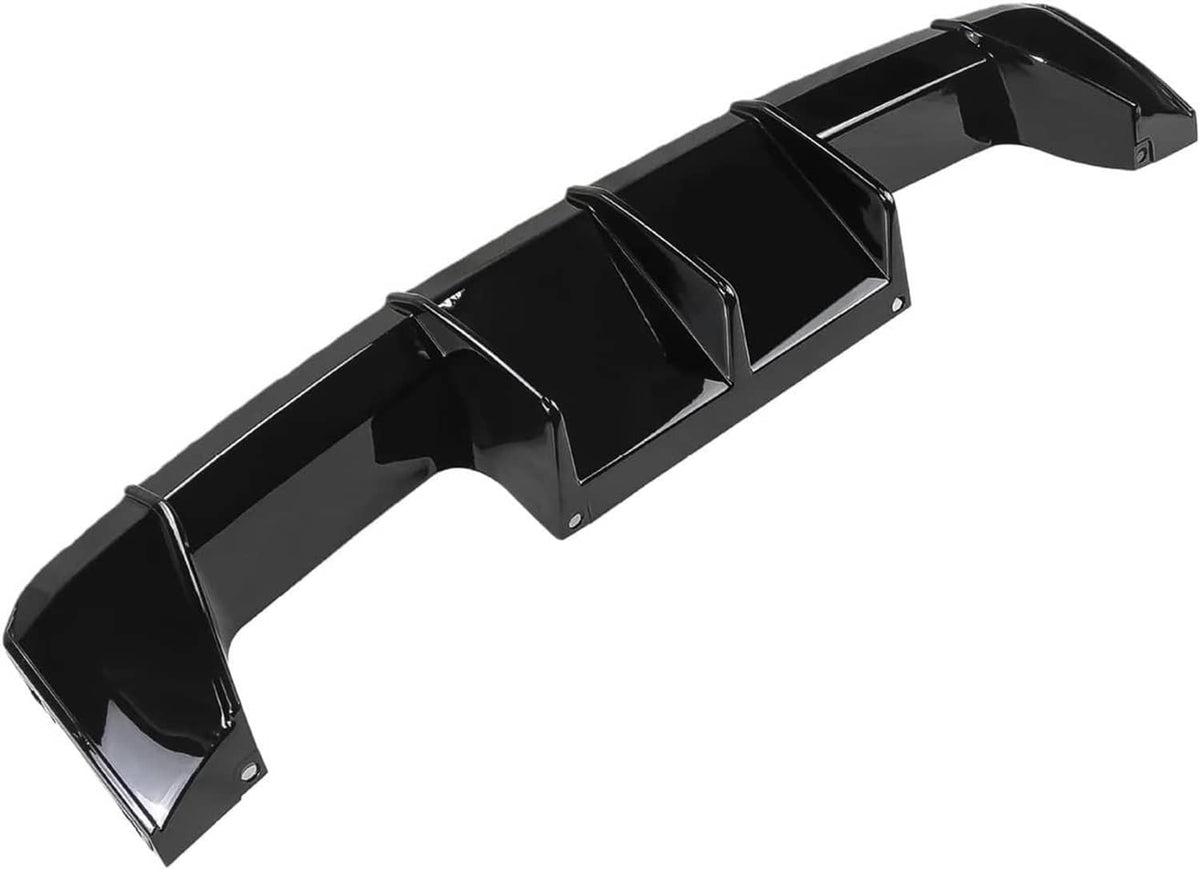 Solidspare New MP Style Rear Bumper Lip Diffuser Gloss Black For 2021-26 BMW G80 M3 G82 M4