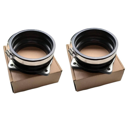 Solid Spare 2Pcs New For Mercury Verado Air Intake Isolator w/ Clamp 8M0113513 & 815504256